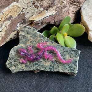 Lizard on Kambaba Jasper
