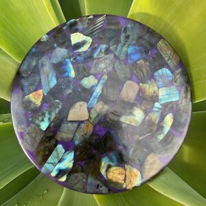 Labradorite Charging Plate