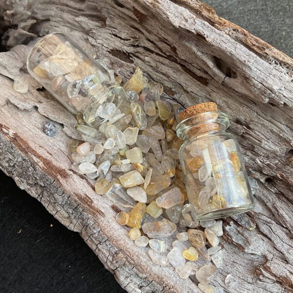 Golden Rutilated Quartz Gift Pouch - Image 3