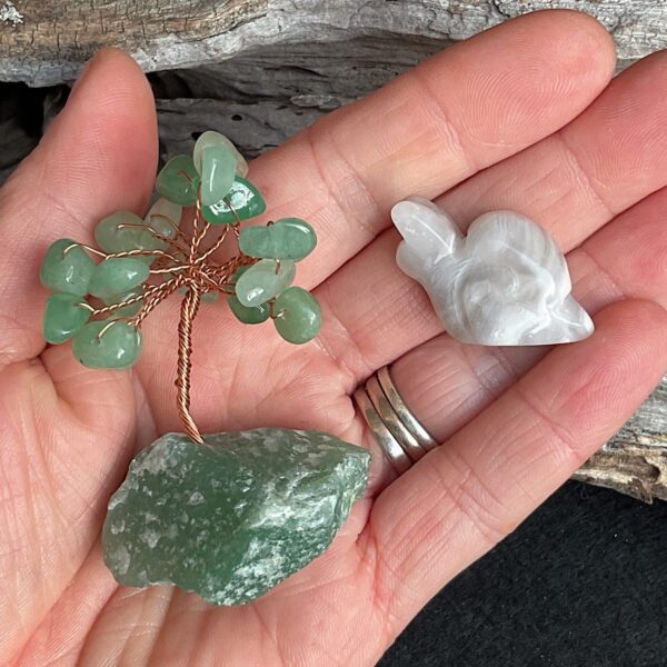 Aventurine Tree and Agate Snail - Image 4