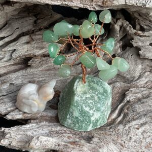 Aventurine Tree and Agate Snail