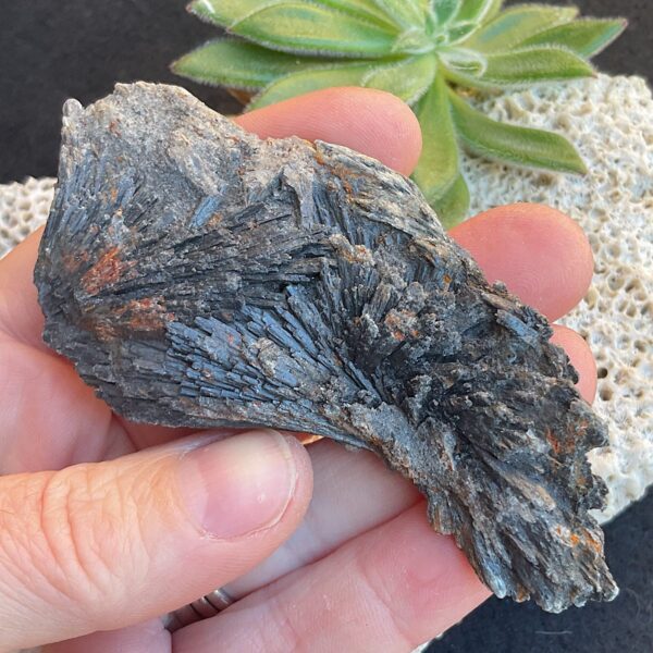 Black Kyanite Fan - Image 2