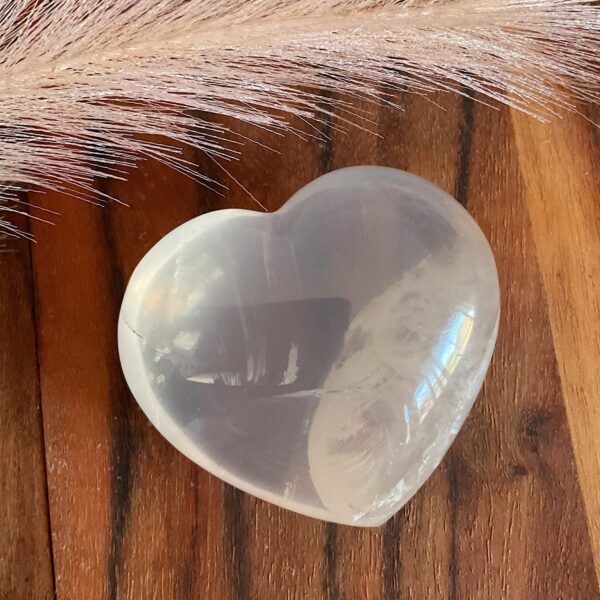 Rare Girasol Quartz Heart - Image 2