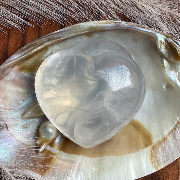 Rare Girasol Quartz Heart - Image 4