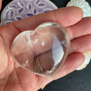 Clear Quartz Heart