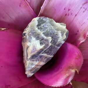 Chevron Amethyst Stem