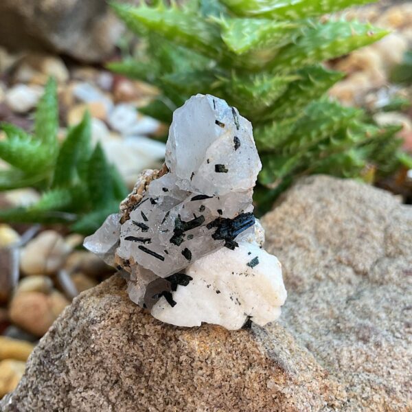 Smoky Quartz and Aegirine Cluster - Image 3