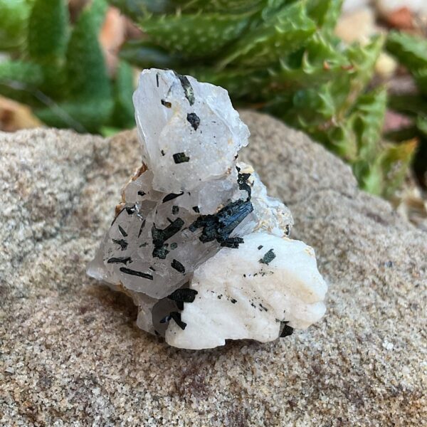 Smoky Quartz and Aegirine Cluster - Image 2