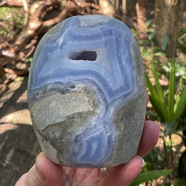 Blue lace Agate Free-form - Image 2