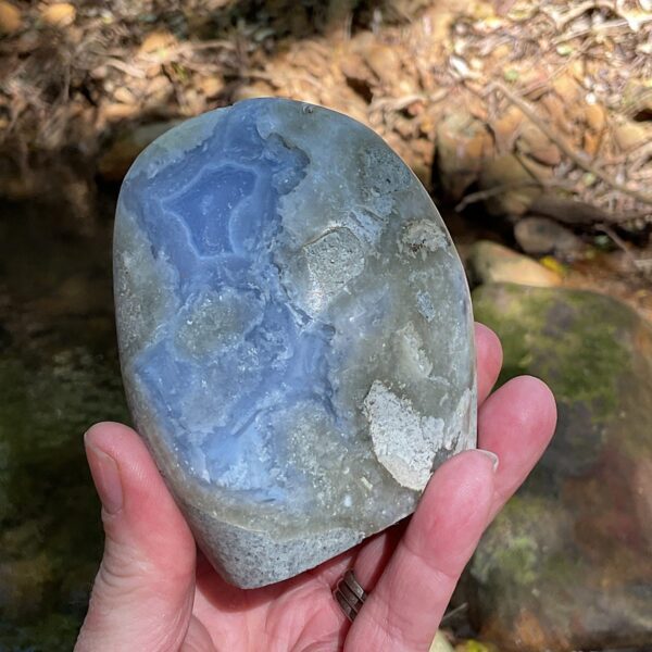 Blue lace Agate Free-form - Image 4