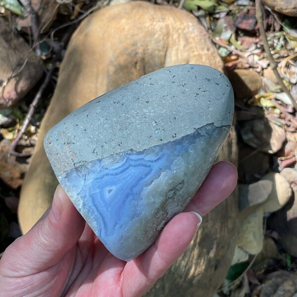 Blue lace Agate Free-form - Image 3