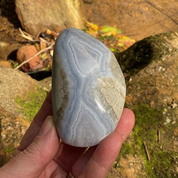 Blue lace Agate Free-form - Image 5