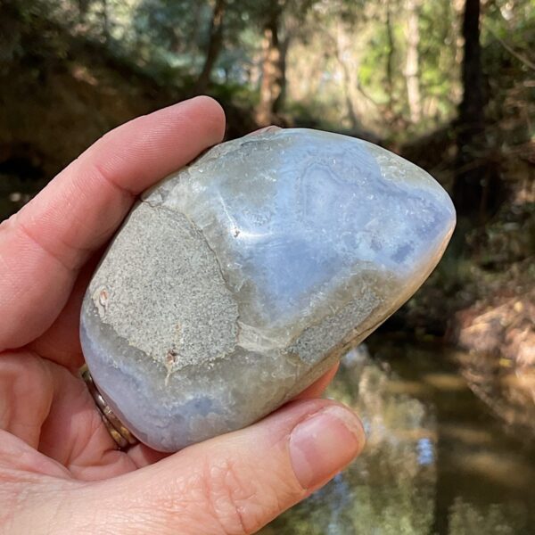 Blue lace Agate Free-form - Image 4