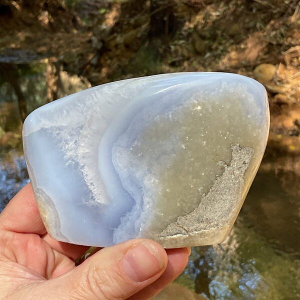 Blue lace Agate Free-form - Image 2