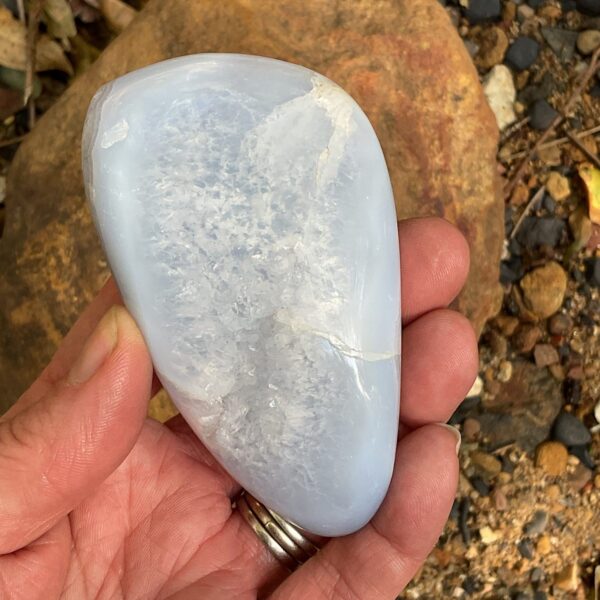 Blue lace Agate Free-form - Image 3