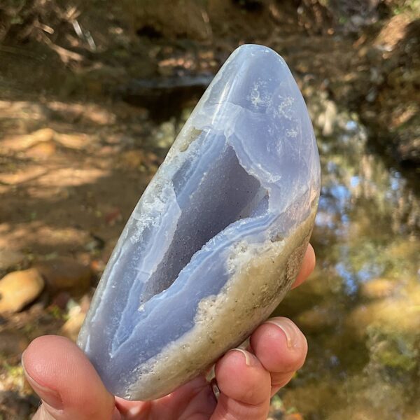 Blue lace Agate Free-form - Image 3