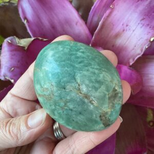 Amazonite Stone Palm Stone