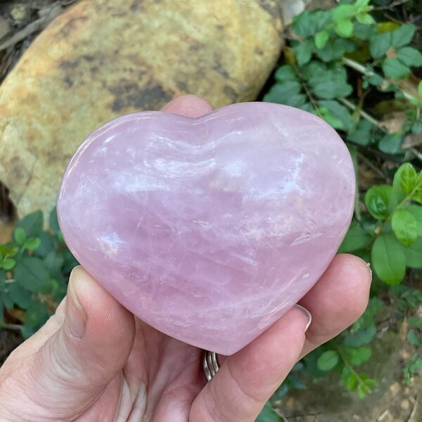 Rose Quartz Heart - Image 2