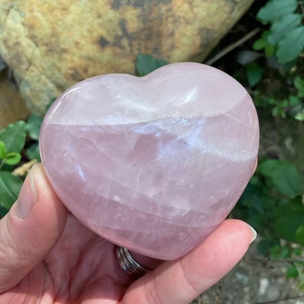 Rose Quartz Heart - Image 2