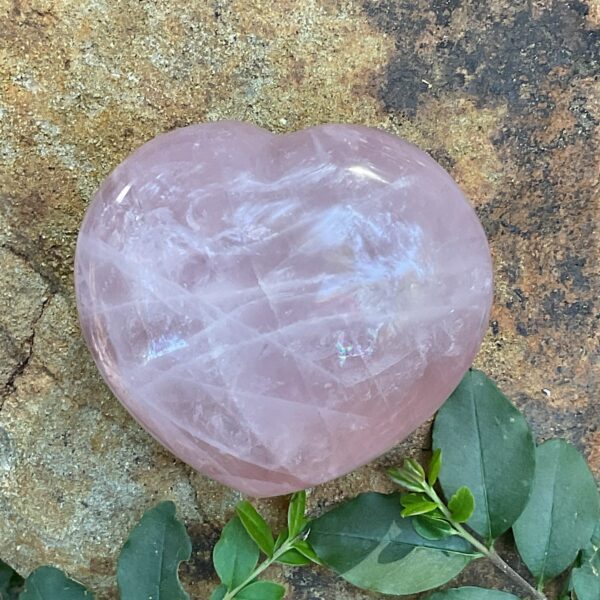 Rose Quartz Heart - Image 2