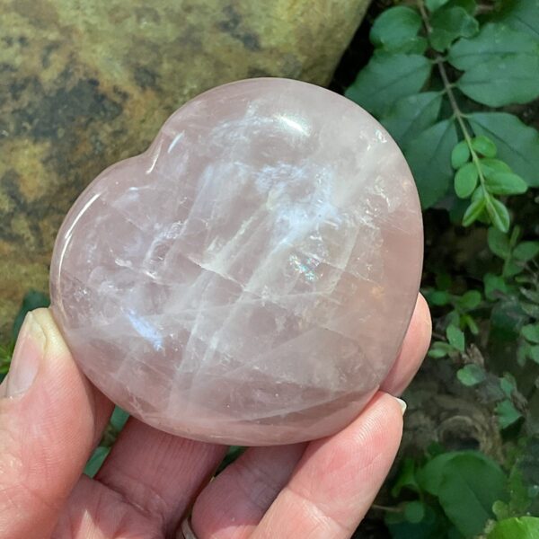 Rose Quartz Heart - Image 3