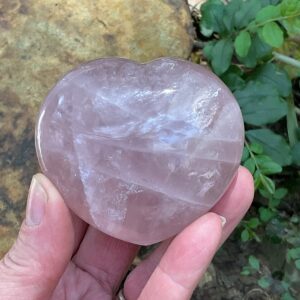Rose Quartz Heart