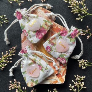 Rose Quartz Heart