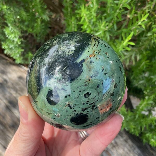 Kambaba Jasper Sphere - Image 2