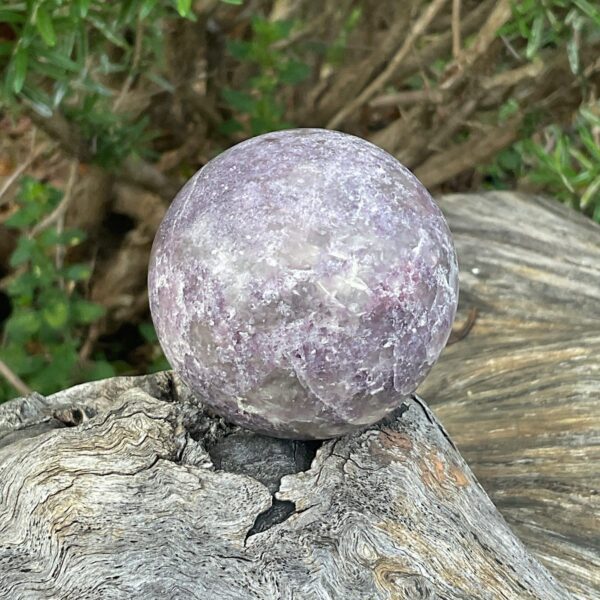 Lepidolite Sphere