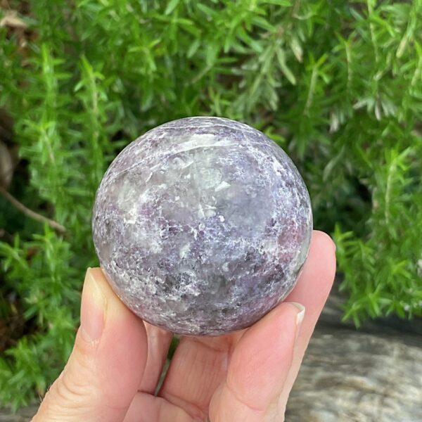 Lepidolite Sphere - Image 4