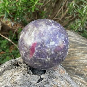 Lepidolite Sphere