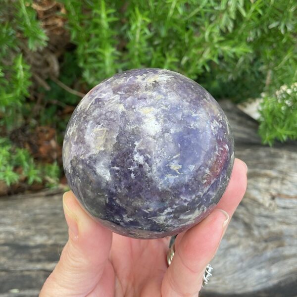 Lepidolite Sphere - Image 2