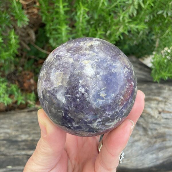 Lepidolite Sphere - Image 3