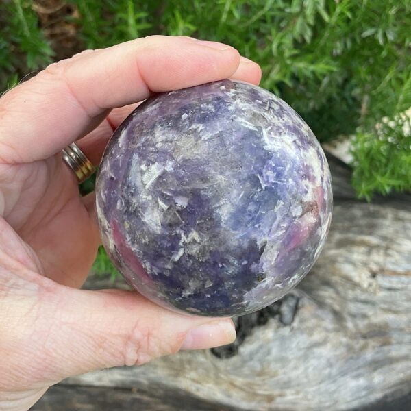 Lepidolite Sphere - Image 4