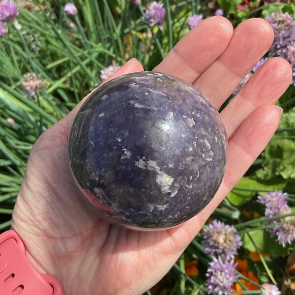 Lepidolite Sphere - Image 2