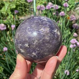 Lepidolite Sphere