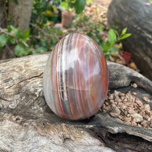 Sashe River Agate Egg