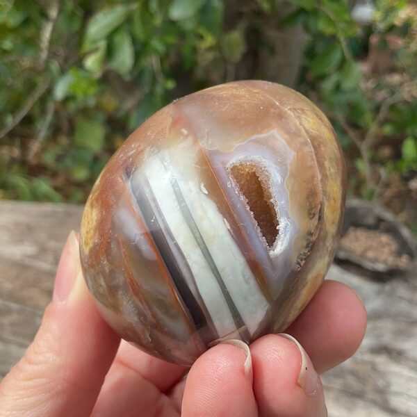 Sashe River Agate Egg - Image 3