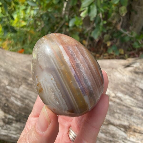 Sashe River Agate Egg - Image 3