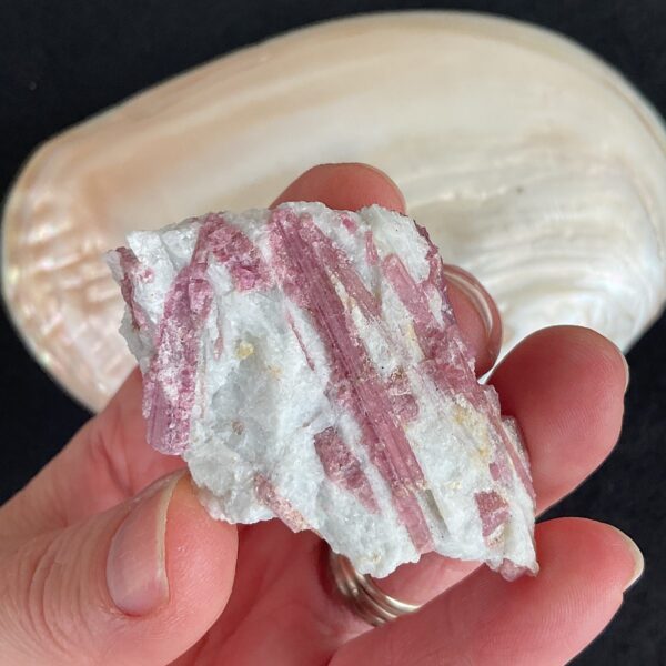 Pink Tourmaline in Quartz - Image 3