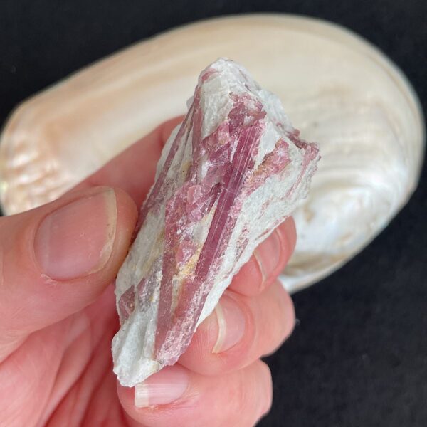 Pink Tourmaline in Quartz - Image 4