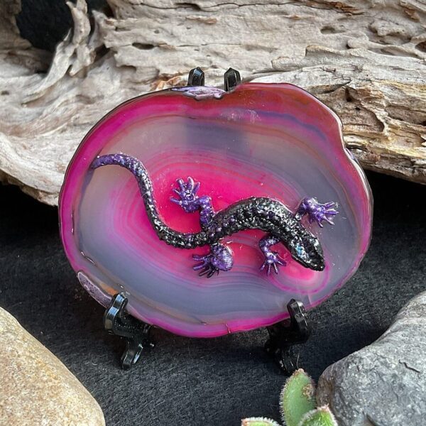 Lizard Agate Slice