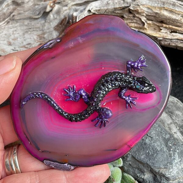 Lizard Agate Slice - Image 3