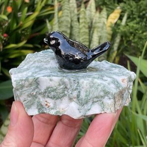 Bird on Tree Agate