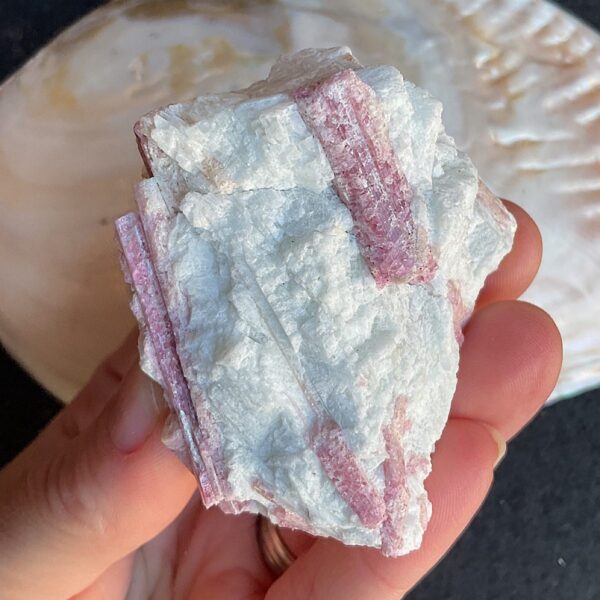 Pink Tourmaline in Quartz - Image 3
