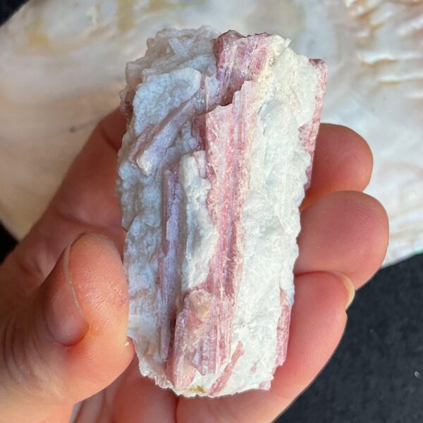 Pink Tourmaline in Quartz - Image 4