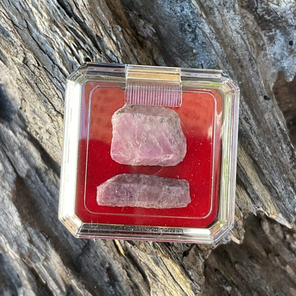 Ruby Corundum in Mineral Case - Image 2