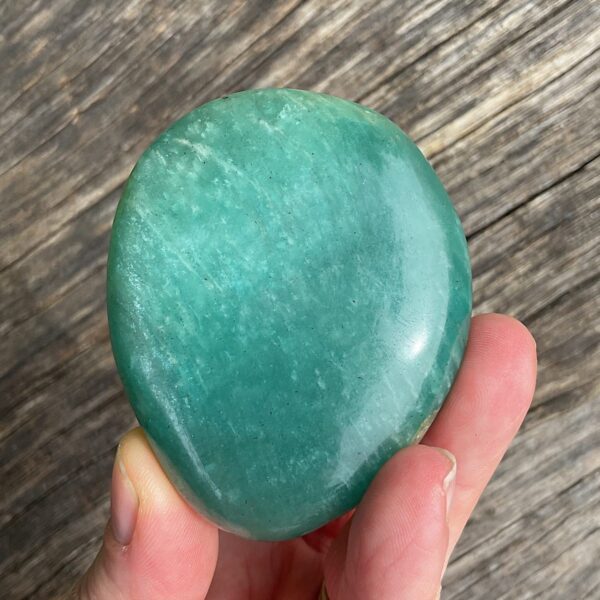 Amazonite Stone Palm Stone
