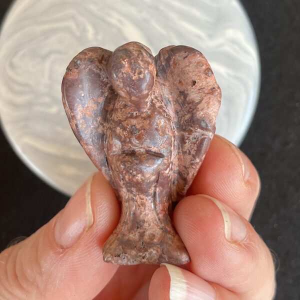 Leopardskin Jasper Angel - Image 2