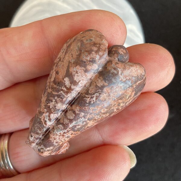 Leopardskin Jasper Angel - Image 3